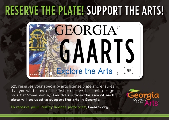 Arts License Plate e-Flyer Feb 2014